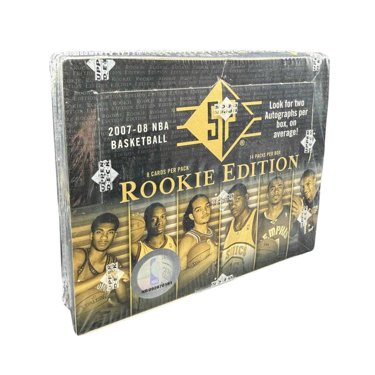 2007/08 Upper Deck SP Rookie Edition Basketball Hobby Box