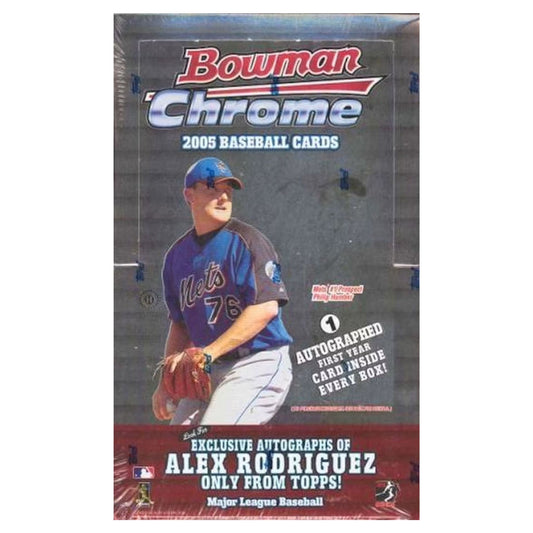 2005 Bowman Chrome Baseball Hobby Box
