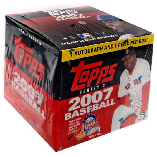 2007 Topps Series 2 Baseball Jumbo Box