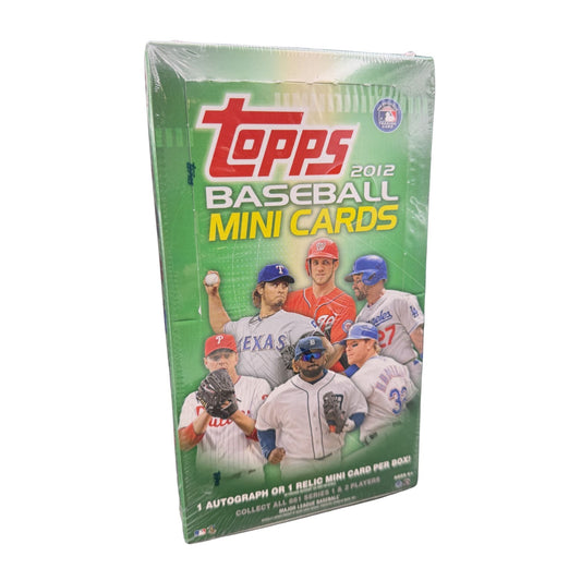 2012 Topps Mini Baseball Box