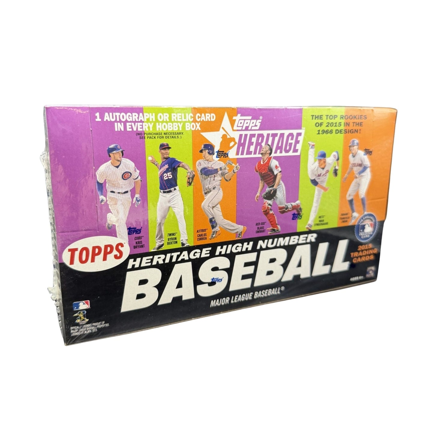 2015 Topps Heritage High Number Baseball Hobby Box (Back to School Sale)