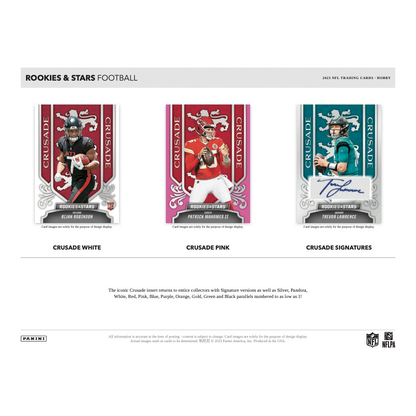2023 Panini Rookies and Stars Football Hobby 14 Box Case