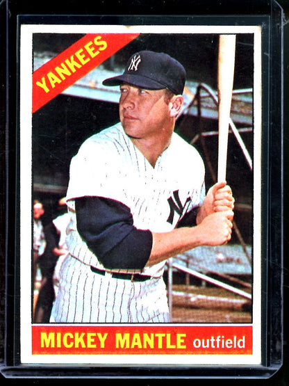 1966 Topps Mickey Mantle #50 Yankees