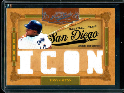2008 Panini Prime Cuts Tony Gwynn Quad Relic /99 Padres