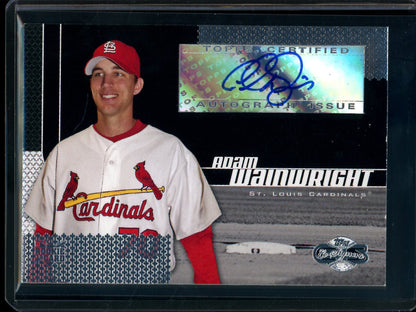 2006 Topps Co Signers Adam Wainwright Rookie Autograph Cardinals