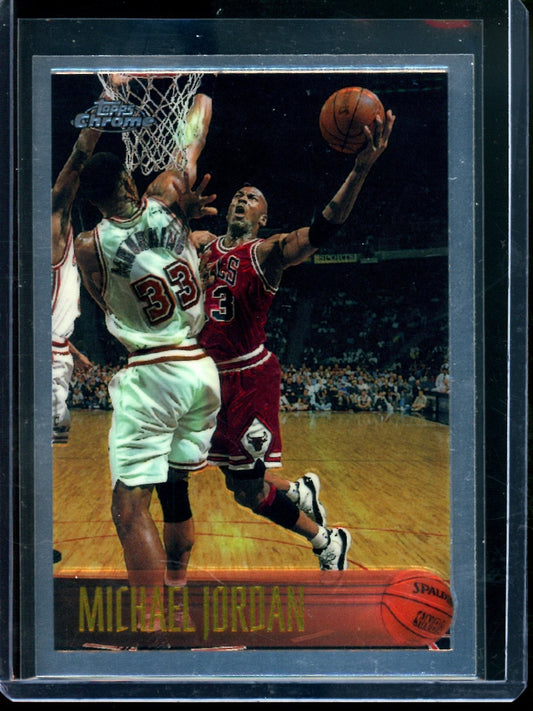 1996 Topps Chrome Michael Jordan #139 Bulls
