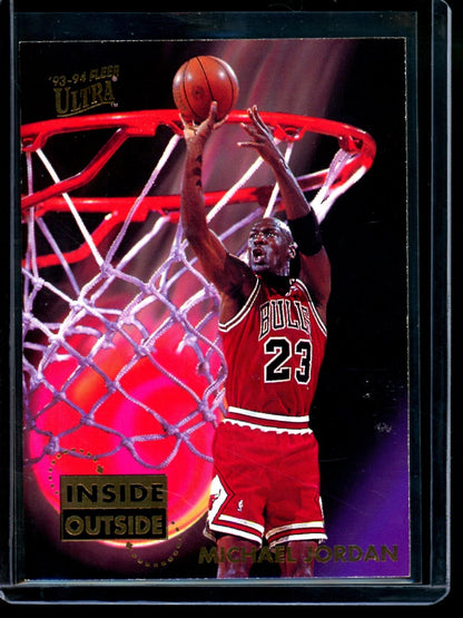 1994 Fleer Ultra Michael Jordan Inside Outside Bulls