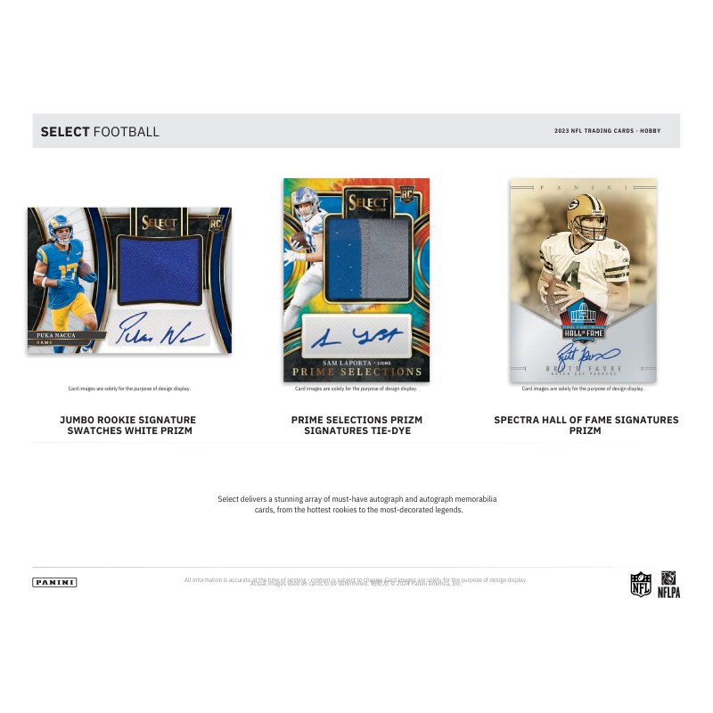 2023 Panini Select Football Hobby 12 Box Case