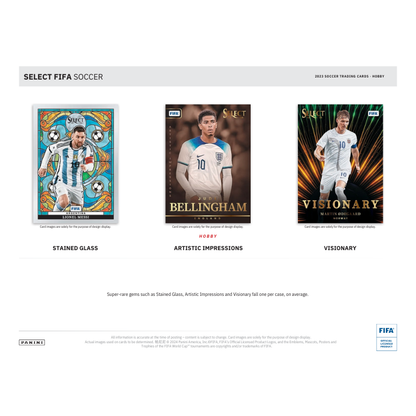 2023/24 Panini Select FIFA Soccer Hobby Box