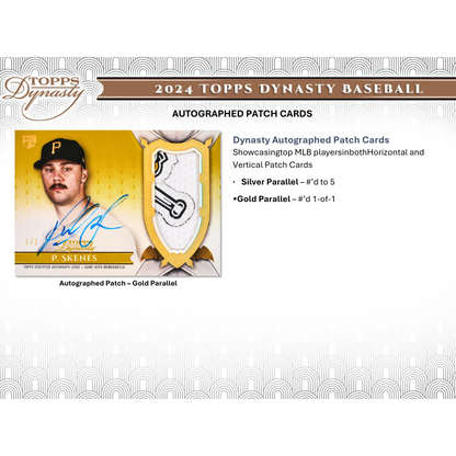 2024 Topps Dynasty Baseball Hobby Box